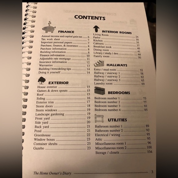 The Home Owner's Diary (2nd edition) by Della Sheffield - Picture 2 of 6